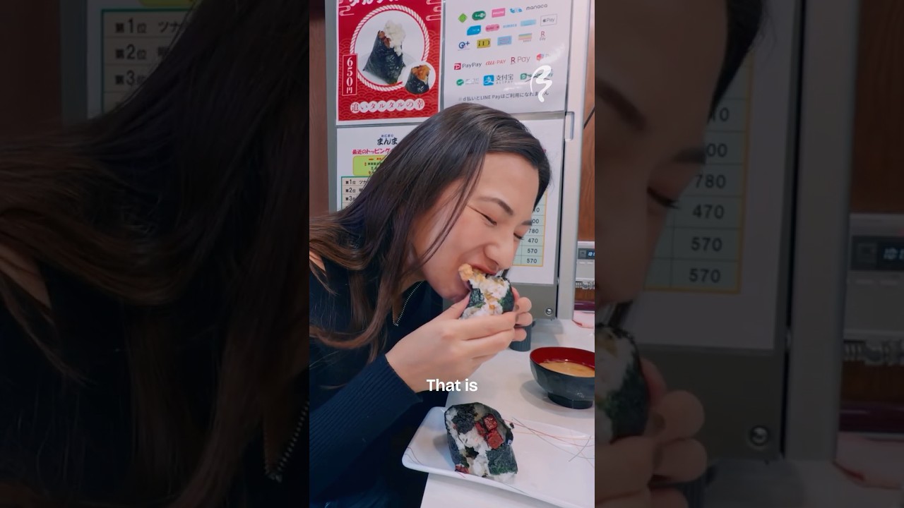 Trying Freshly Made Custom Onigiri in Tokyo - YouTube