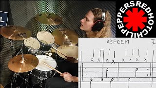 Red hot chili peppers - cant stop drums only