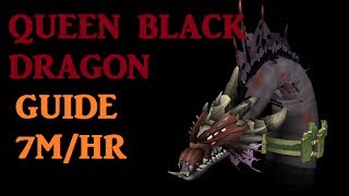 Queen Black Dragon Guide - Easy 7M Profit per Hour Runescape 2014