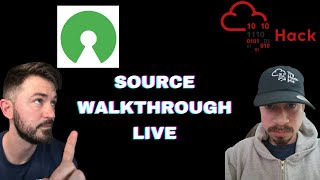 TryHackMe Source Official Walkthrough Live With InfoSec Pat & KevTech Wealth