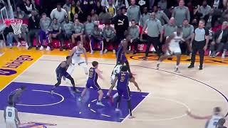 De'Aaron Fox spin and  mid range shot