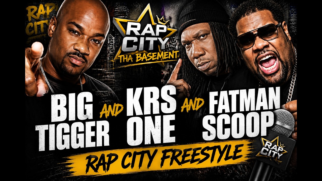 Big Tigger, KRS One, Fatman Scoop Rap City Freestyle - YouTube