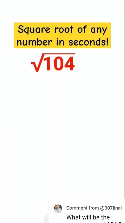 square-root-of-imperfect-squares-in-seconds-shorts-squareroot