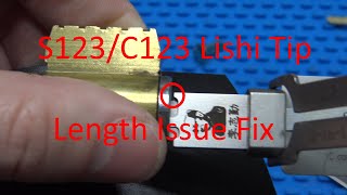 (497) S123/C123 Lishi Problem and Fix