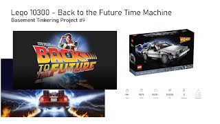 Back to the Future Time Machine - Lego 10300