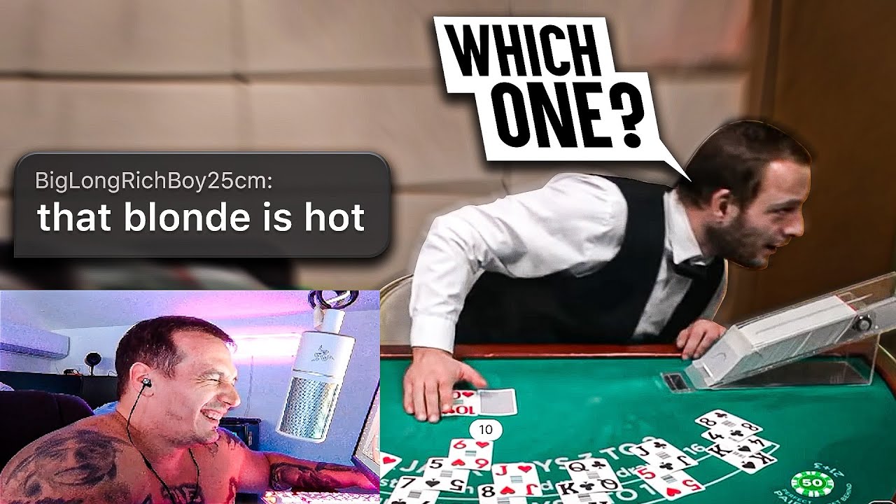 FUNNIEST BLACKJACK DEALER EVER