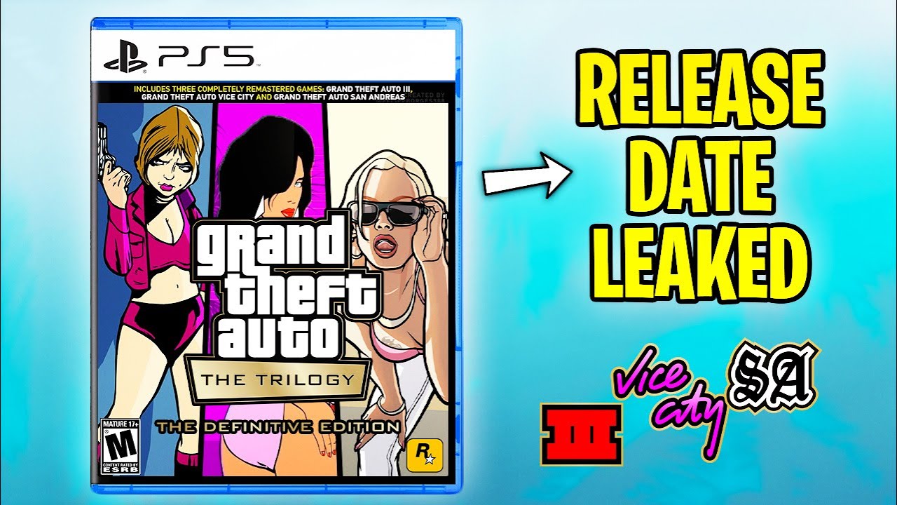 Grand Theft Auto: The Trilogy Physical Version 