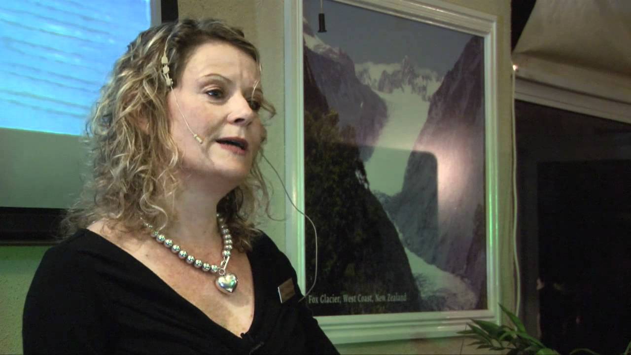 Debbie Horncastle introduces her father to talk about his new book