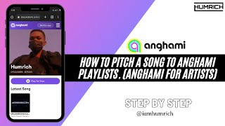 How To Pitch A Song To Anghami Playlists (Anghami For Artists) screenshot 5