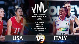 United States vs Italy | Women's VNL 2023