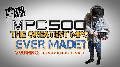Akai MPC 500 Tutorial x Hands Free Looping x Lifted Noise