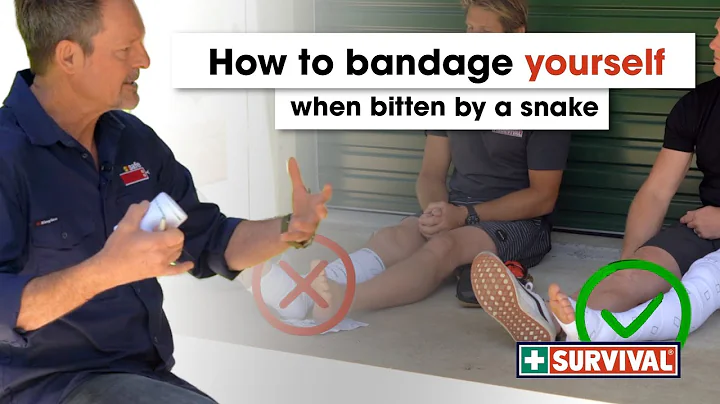 How To Bandage Yourself When Bitten By A Snake