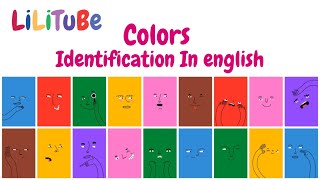 Learn Colors Name in English for kids | Color Identification | Pre-school Learning Video