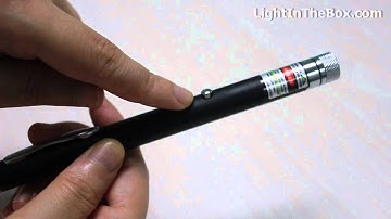 Green Beam Laser Pen From MiNiInTheBox