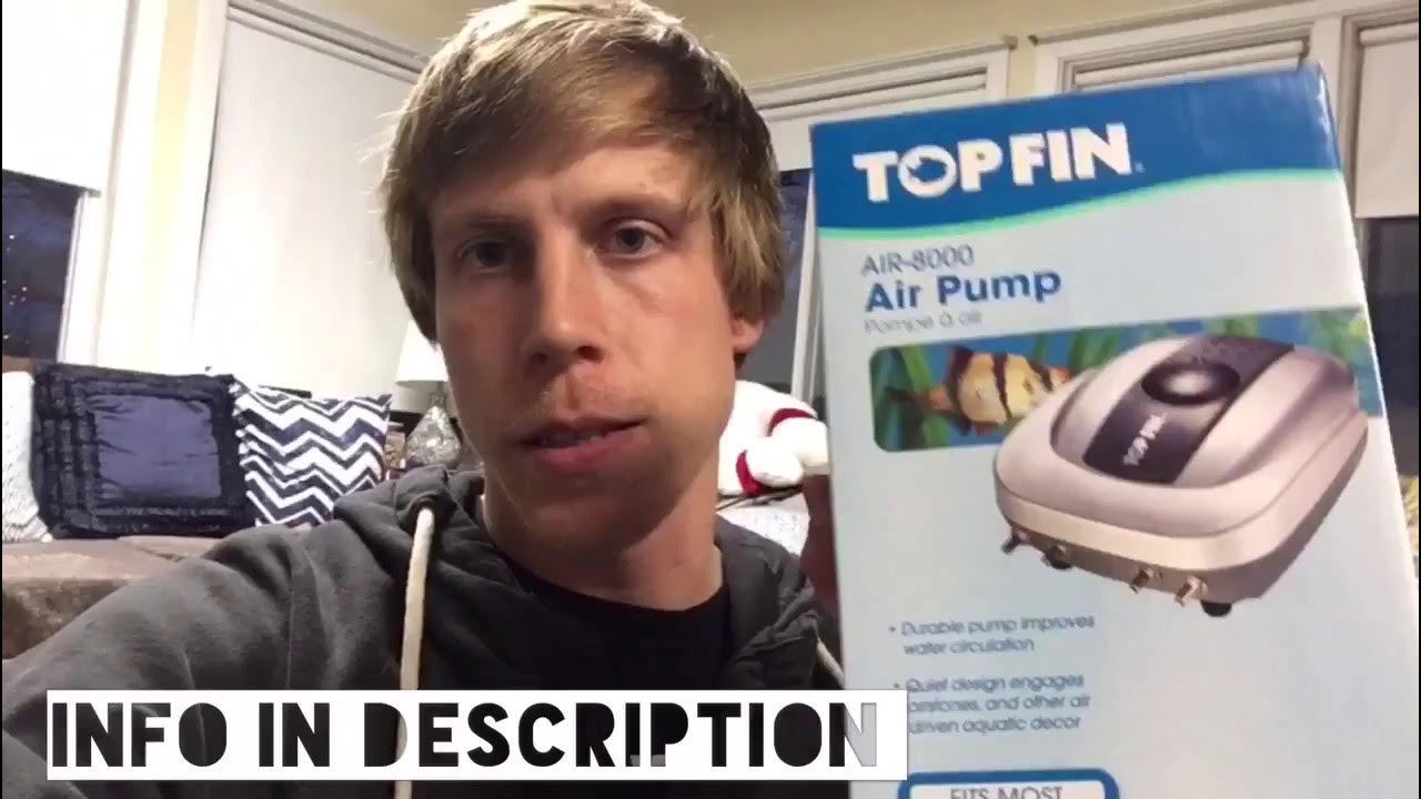 Top Fin Air Pump Review Very Powerful! YouTube