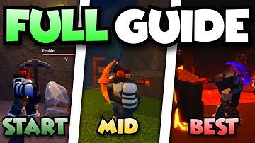 The BEST Pickaxe Progression Guide In "The Forge"