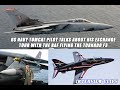 TOMCAT Pilot Talks About His Exchange Tour Flying the Tornado F3 with the RAF | Interview Clips