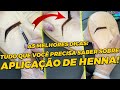 Como Aplicar a Henna! Aprenda A Como Fazer Uma Aplicação De Henna Perfeita!