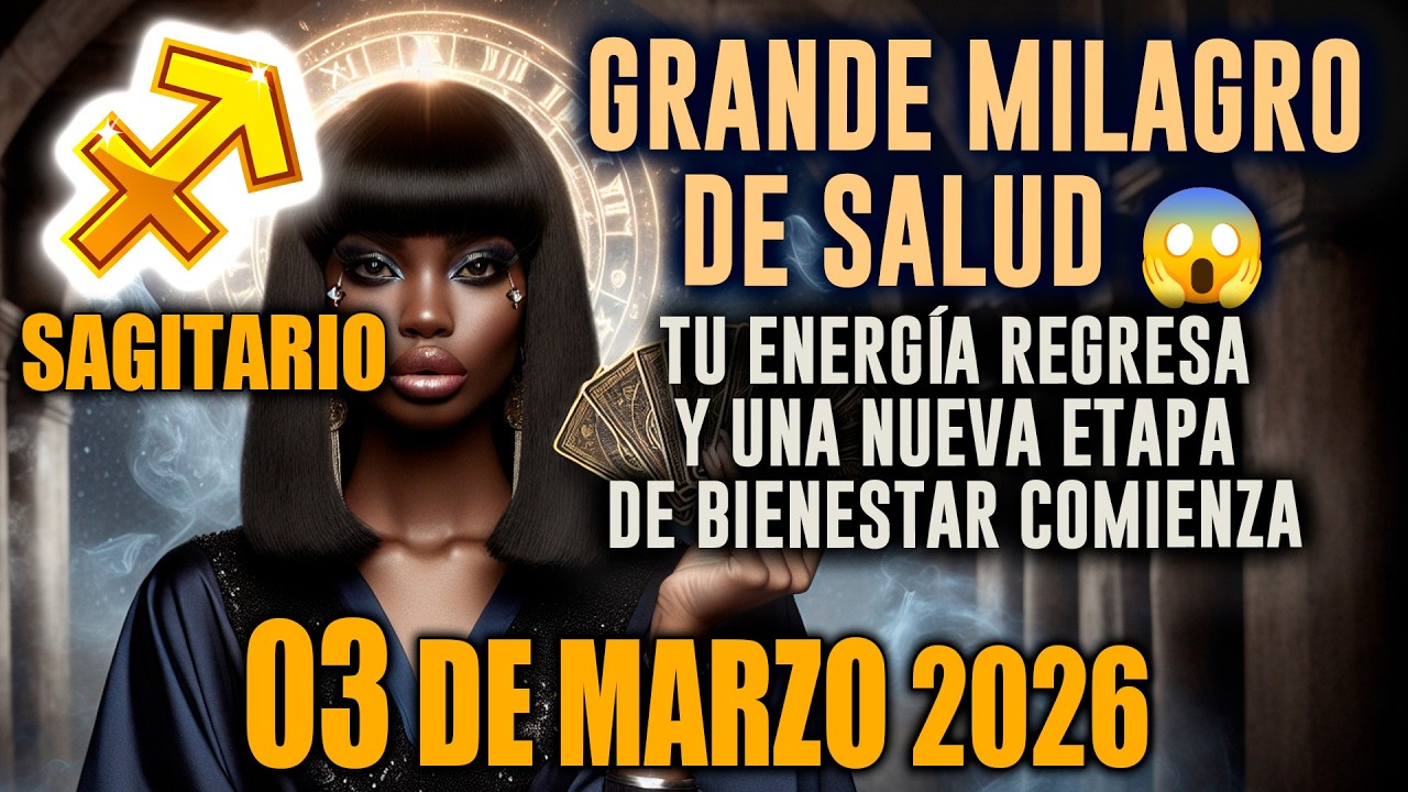 Sagitario♐GRANDEMILAGRODESALUD😱DIOSESTÁTOCANDOTU TUENERGÍAREGRESAYUNANUEVAETAPADEBIENESTARCOMIENZA