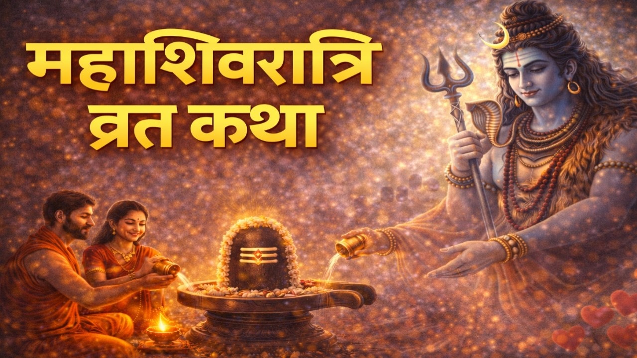 महाशिवरात्रि व्रत कथा 2026।Mahdev vrat katha.shiv