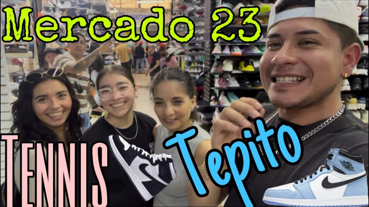 Tepito Cap. 2. Mercado de tennis 😎