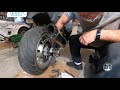 2008 Kawasaki Concours 14 rear wheel inspection, Brakes and bearing replacement