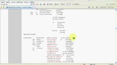 Lesson 8 Video 3:  Adverbs of Frequency