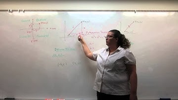 Cartesian Plane, Distance and Midpoint Formulas