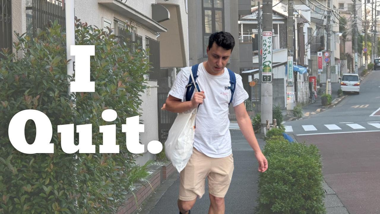 Quit job and move to Japan | Vlog 001 - YouTube