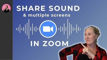 How to Share Sound and Multiple Screens in ZOOM when using Google Slides. Outschool & Hallo Teachers