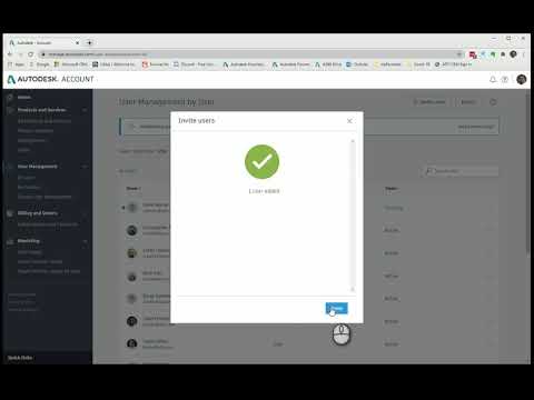 Adding Users & Assigning Software within your Autodesk Account