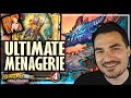 THE ULTIMATE MENAGERIE! - Hearthstone Battlegrounds