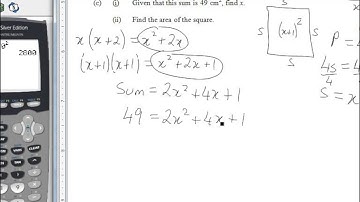 Review:  Quadratic Equations - PART 3