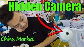 Hidden Camera Smart Home Camera Electronics Market Shenzhen China Hindi English Subs