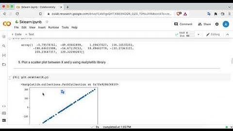 1. Scikit-learn for ML: make_regression