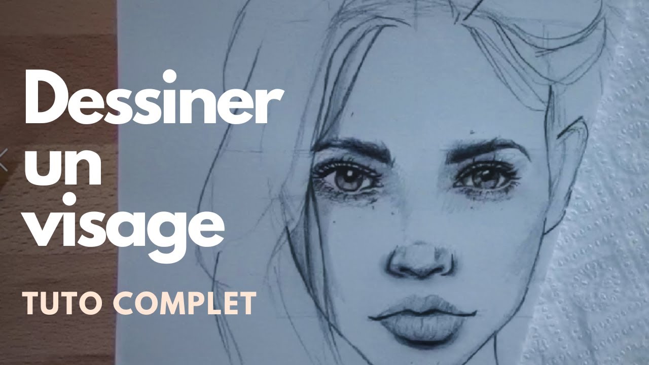Dessiner un visage [TUTO COMPLET] - YouTube