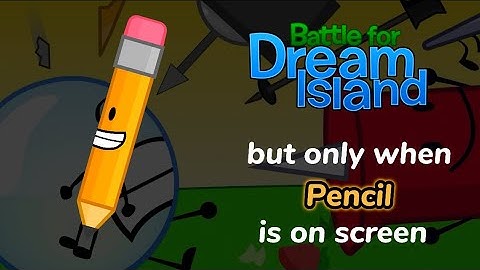 BFDI 1-25 But Only When Pencil Is On Screen