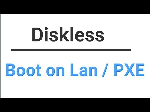 How to set Boot on LAN / PXE