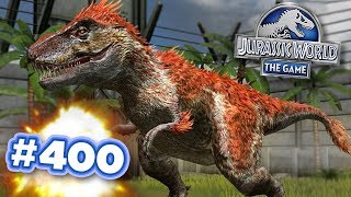 Episode 400!!! | Jurassic World - The Game - Ep400 HD