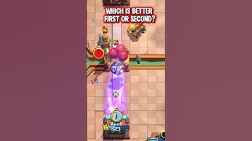 Clash Royale - Zap or Executioner to stop Skeleton Barrel