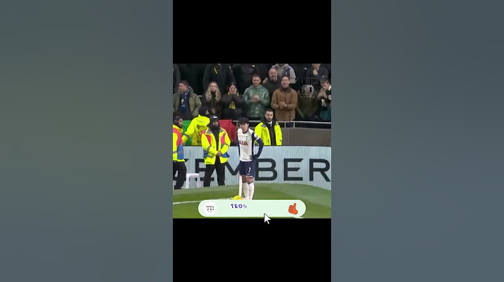 Son scores direct corner kick against Man united