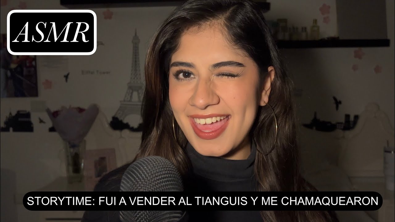 ASMR STORYTIME - Mi primera vez vendiendo el tianguis (Susurros relajantes)