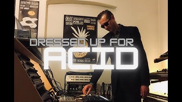 Roland TR-8s TB-303 // DinSync RE-303 - Dressed up for ACID