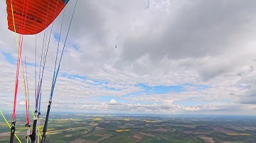 Thermals & Birds! Flying my Paramotor with my Insta360 X4