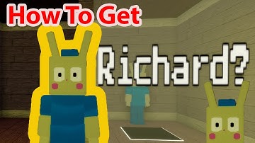 How To Get RICHARD Skin Badge Morph In PIGGY RP WIP ALL New Location