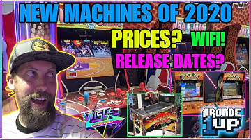 Arcade 1Up 2020 Machines are HERE!