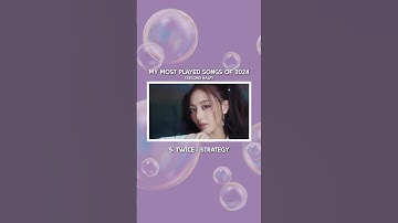 My MOST PLAYED songs of 2024 *2nd Half* #kpop #shorts #kpopfypシ #kpop2024