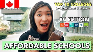 AFFORDABLE SCHOOLS IN CANADA: BC EDITION!