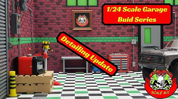 1/24 Scale R/C Garage Build Update