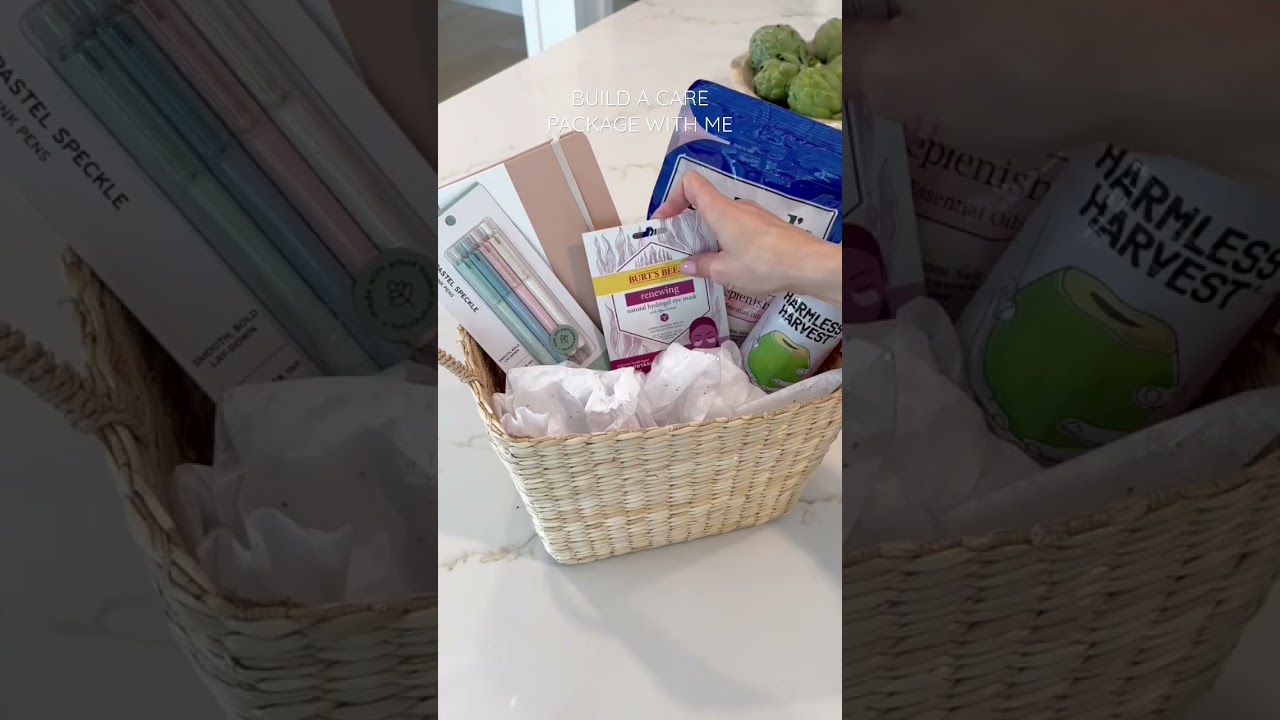 Make a care package with me | Grief gift for a friend | gift basket #carepackage #motherhood 